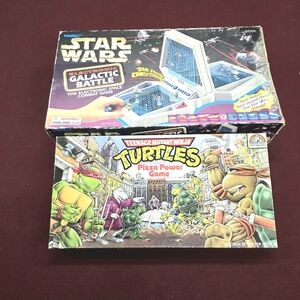 Teenage Mutant Ninja Turtles Pizza Power Game + Star Wars Galactic Battle